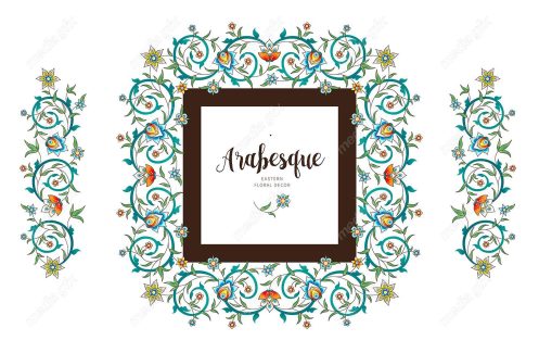 وکتور تذهیب اسلیمی MV002754