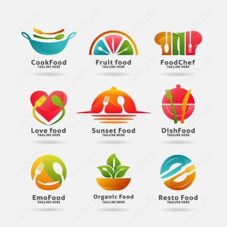 وکتور لوگو غذا MV003328