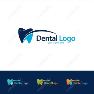 وکتور لوگوی دندان و دندانپزشکی MV003511