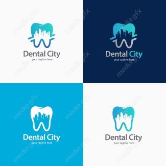 وکتور لوگوی دندان و دندانپزشکی MV003515