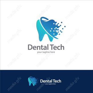 وکتور لوگوی دندان و دندانپزشکی MV003518