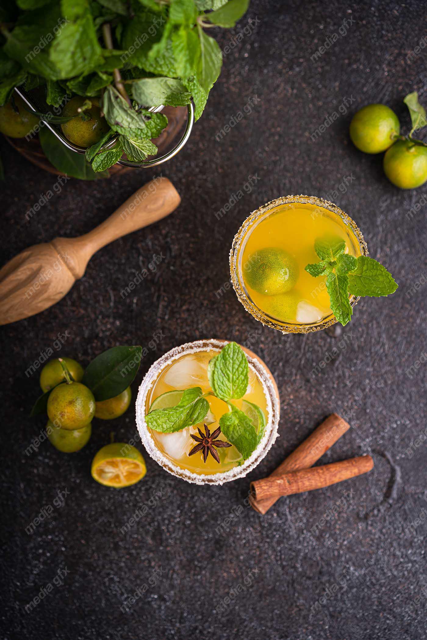 دانلود رایگان عکس با کیفیت موهیتو نوشیدنی خنک تابستان MJ003544