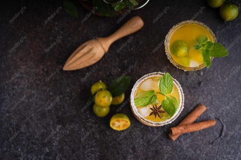 دانلود رایگان عکس با کیفیت موهیتو نوشیدنی خنک تابستان MJ003545