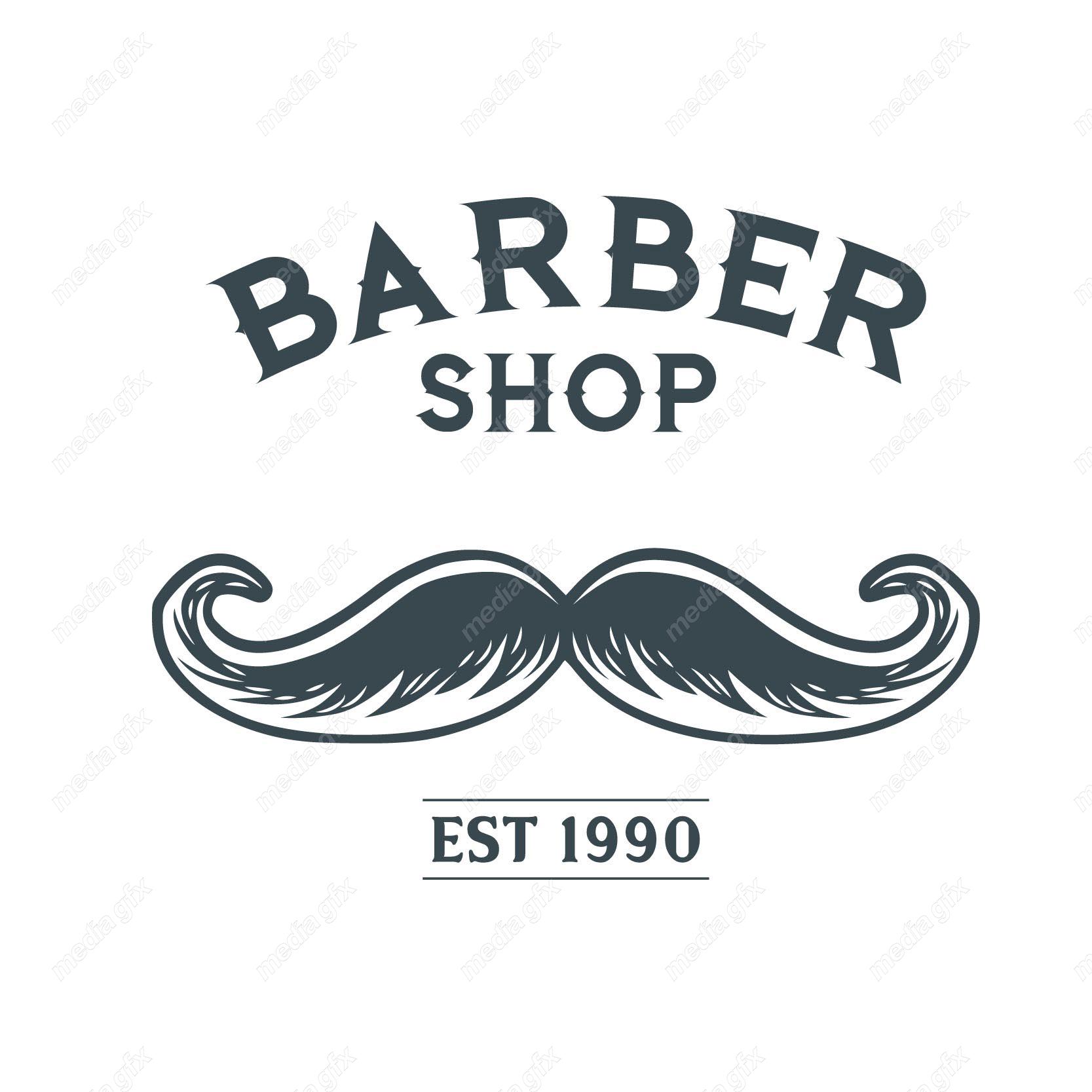 دانلود رایگان وکتور لوگو آرایشگاه و لوازم آرایشگری مردانه MV003885