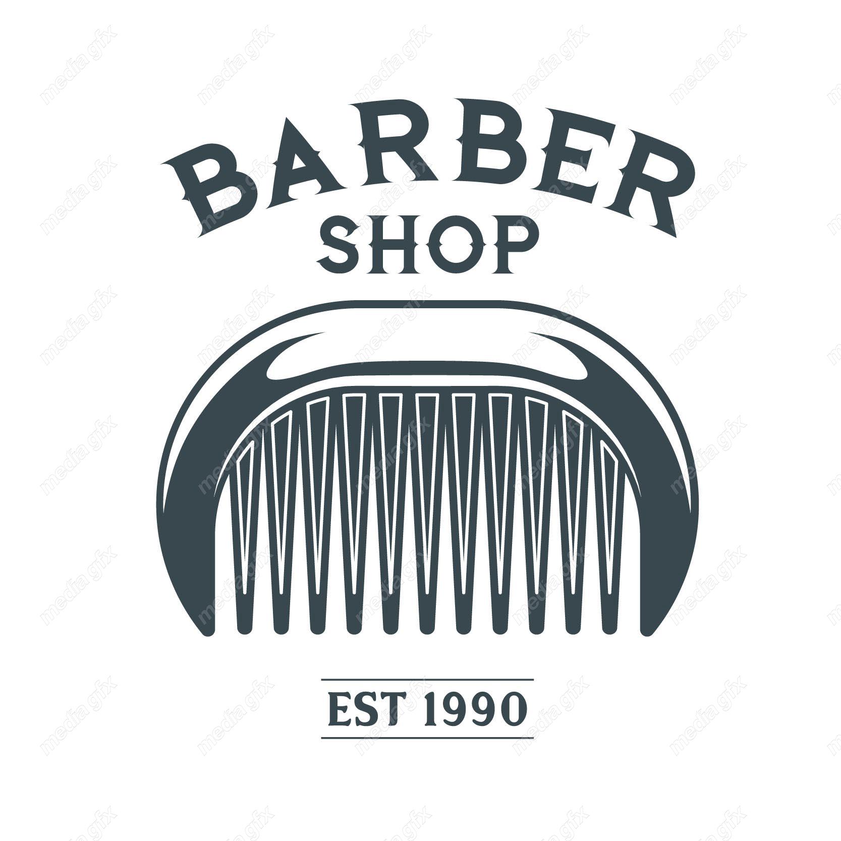 دانلود رایگان وکتور لوگو آرایشگاه و لوازم آرایشگری مردانه MV003886