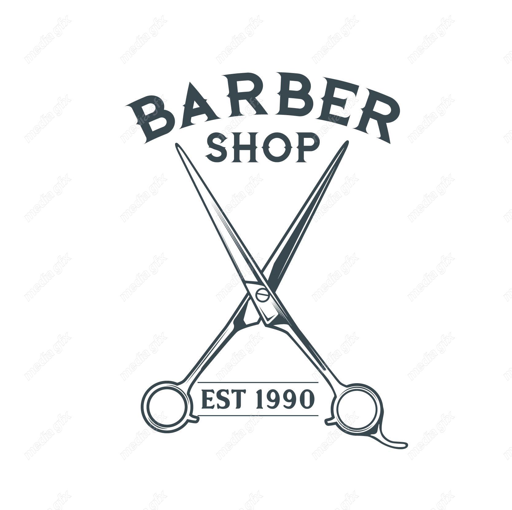 دانلود رایگان وکتور لوگو آرایشگاه و لوازم آرایشگری مردانه MV003890