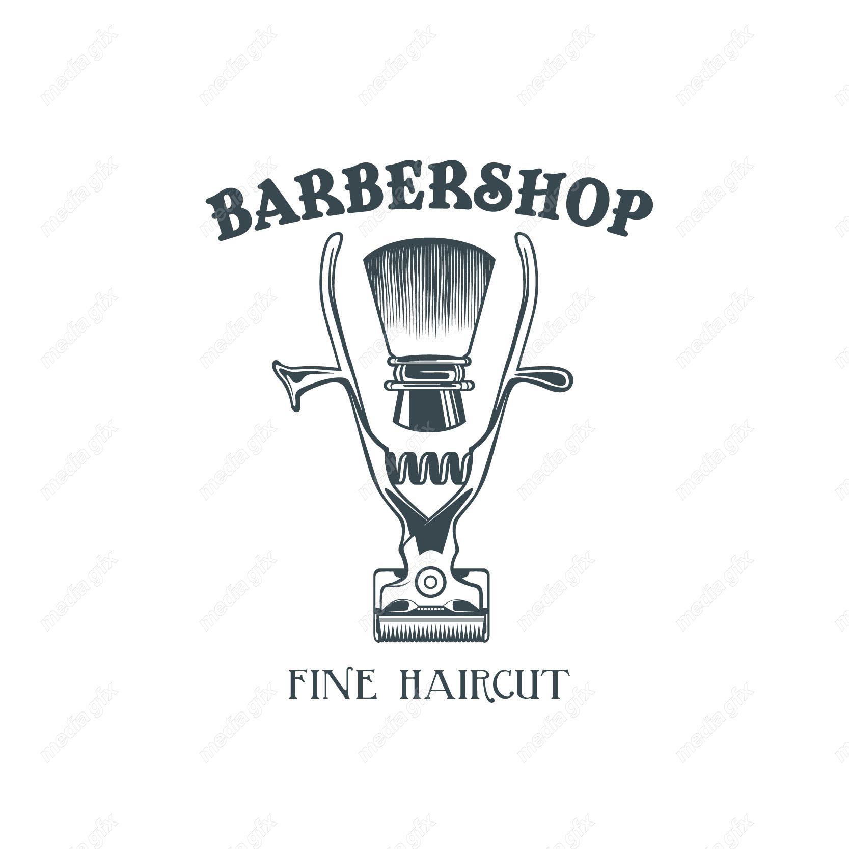 دانلود رایگان وکتور لوگو آرایشگاه و لوازم آرایشگری مردانه MV003891