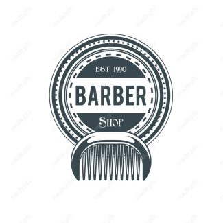 دانلود رایگان وکتور لوگو آرایشگاه و لوازم آرایشگری مردانه MV003894