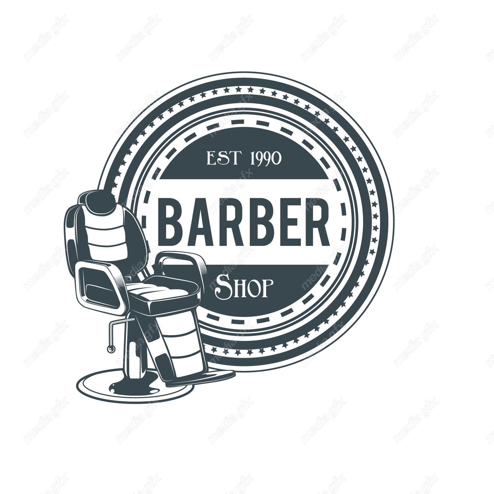 دانلود رایگان وکتور لوگو آرایشگاه و لوازم آرایشگری مردانه MV003897