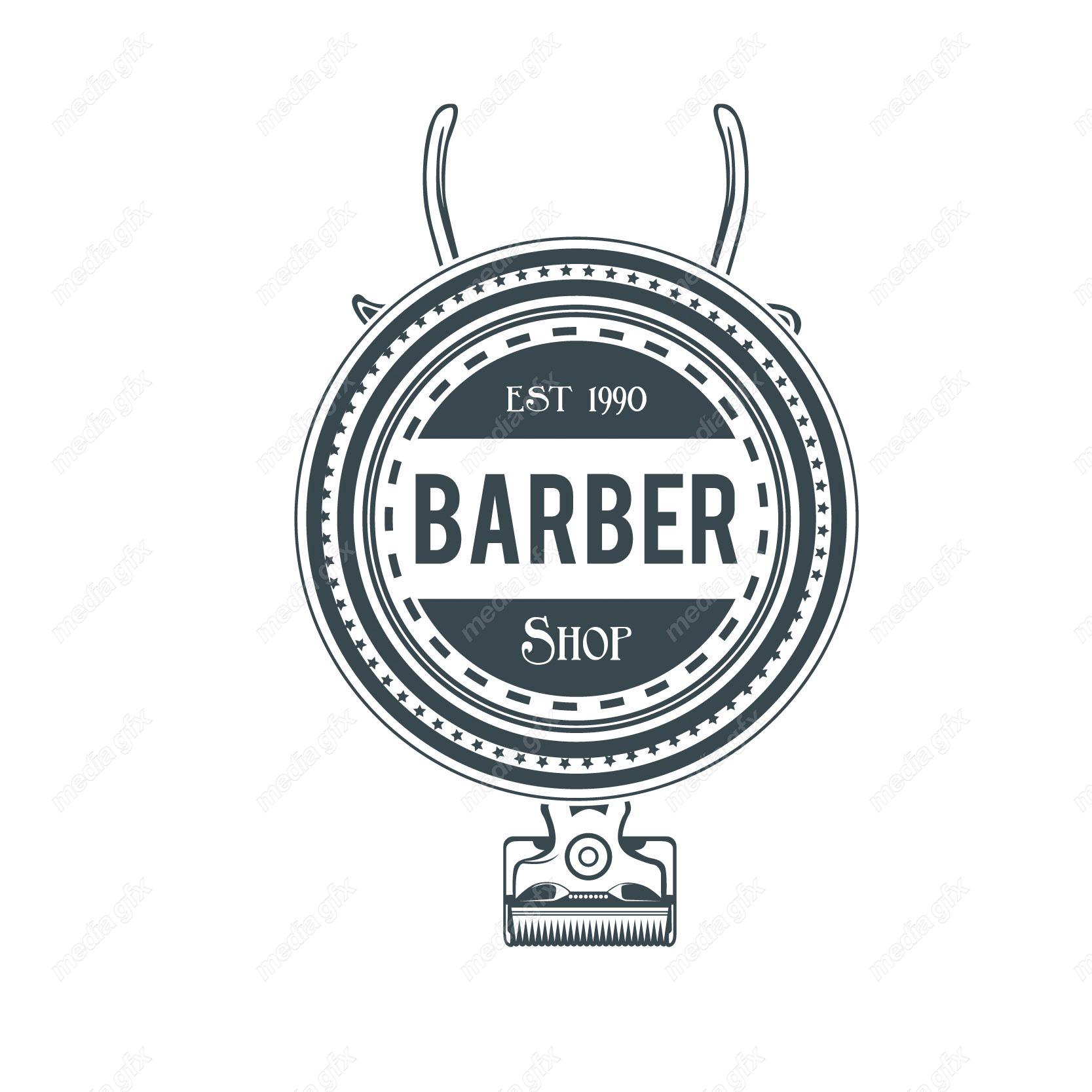 دانلود رایگان وکتور لوگو آرایشگاه و لوازم آرایشگری مردانه MV003899