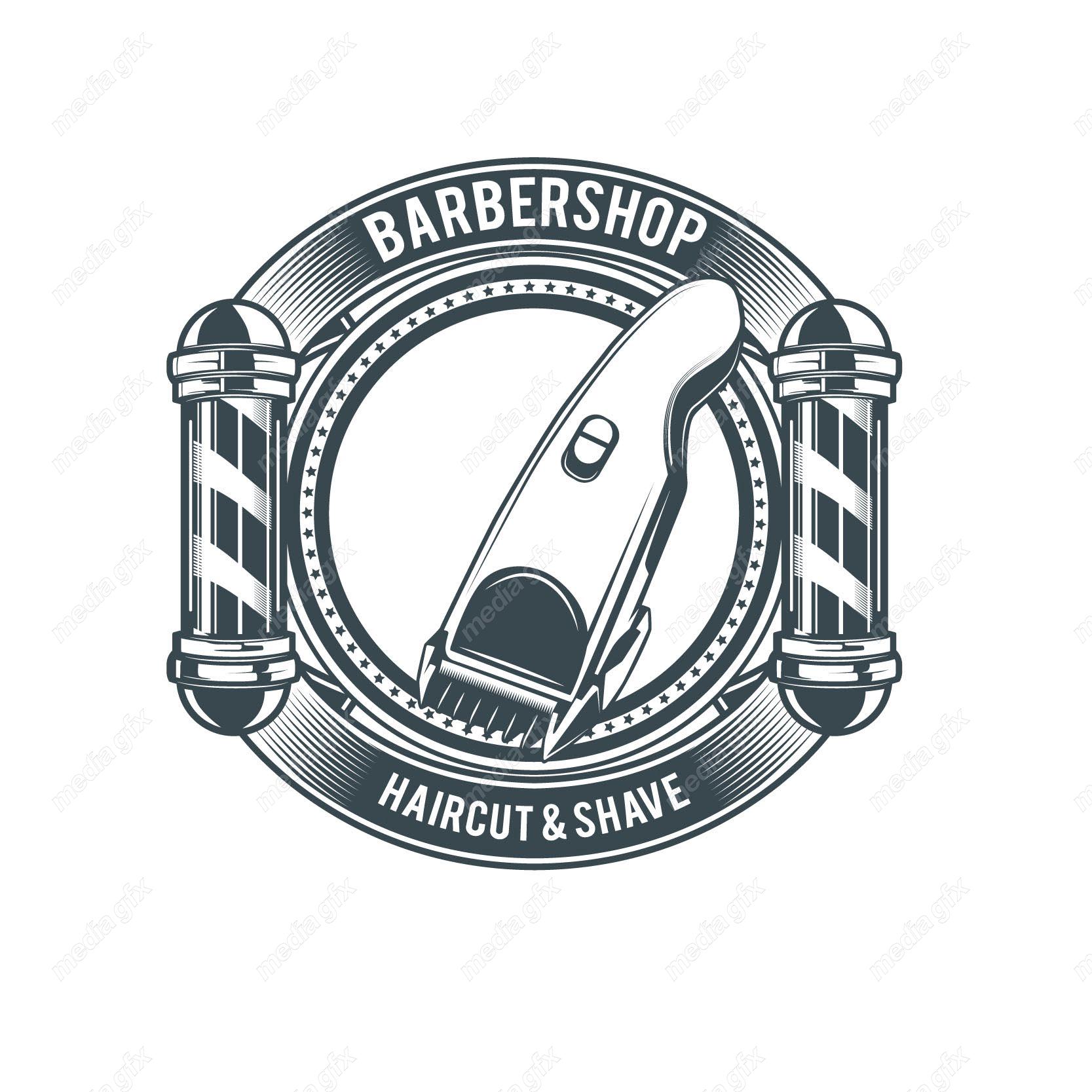 دانلود رایگان وکتور لوگو آرایشگاه و لوازم آرایشگری مردانه MV003900