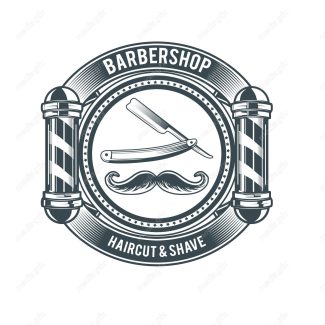 دانلود رایگان وکتور لوگو آرایشگاه و لوازم آرایشگری مردانه MV003901