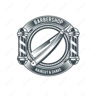 دانلود رایگان وکتور لوگو آرایشگاه و لوازم آرایشگری مردانه MV003903