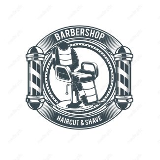 دانلود رایگان وکتور لوگو آرایشگاه و لوازم آرایشگری مردانه MV003905