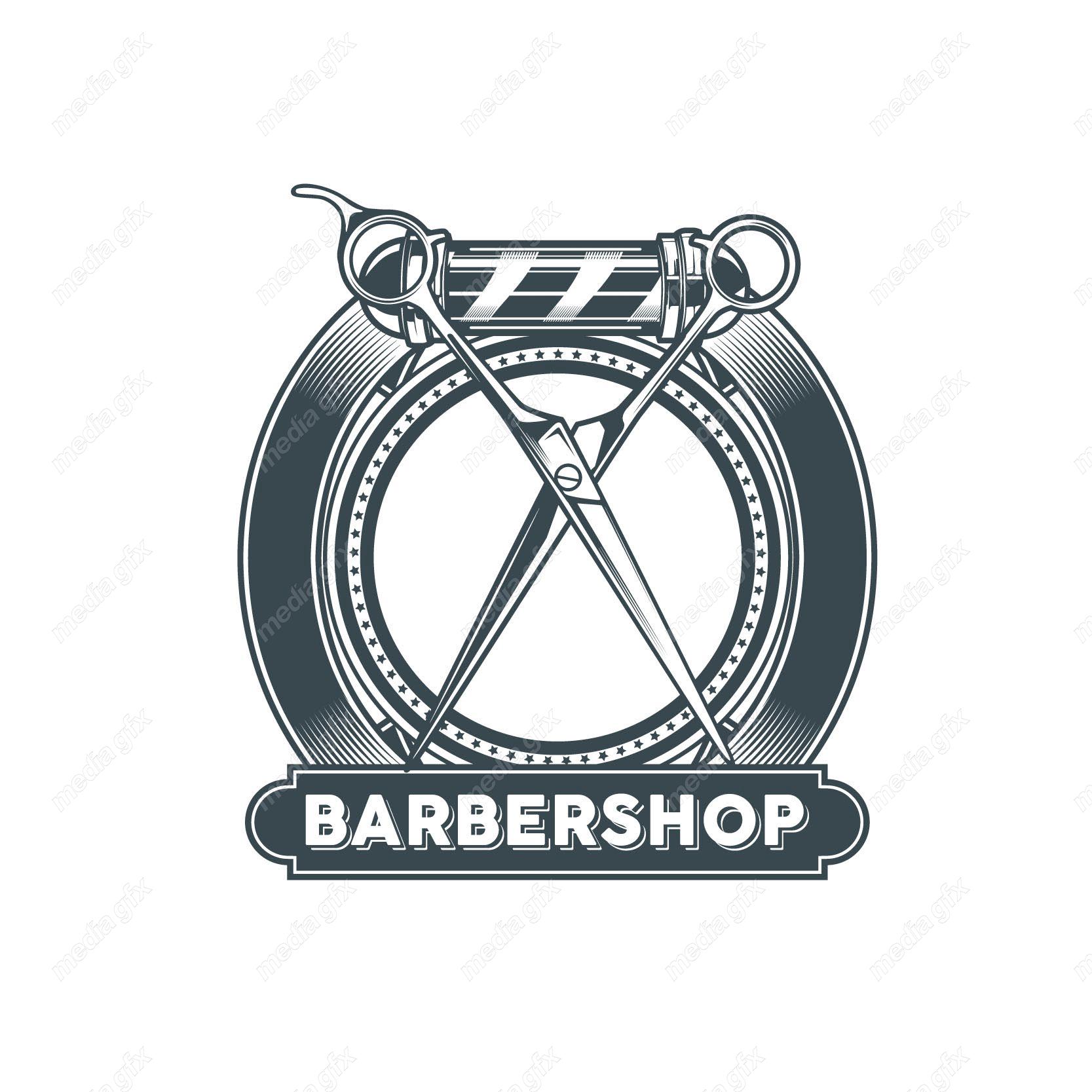 دانلود رایگان وکتور لوگو آرایشگاه و لوازم آرایشگری مردانه MV003906