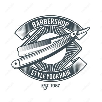 دانلود رایگان وکتور لوگو آرایشگاه و لوازم آرایشگری مردانه MV003911