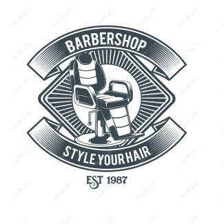 دانلود رایگان وکتور لوگو آرایشگاه و لوازم آرایشگری مردانه MV003913