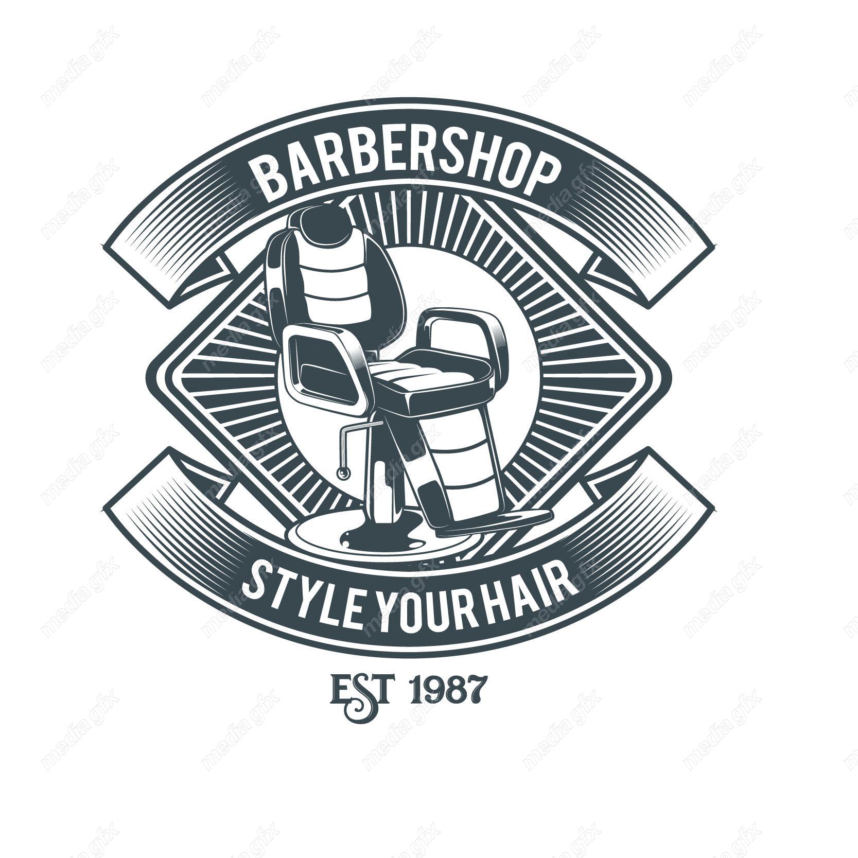 دانلود رایگان وکتور لوگو آرایشگاه و لوازم آرایشگری مردانه MV003913