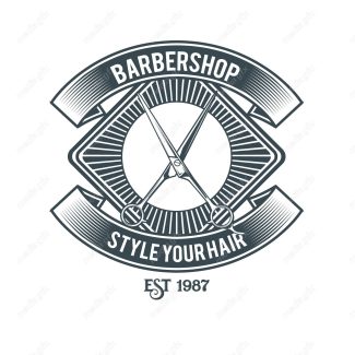 دانلود رایگان وکتور لوگو آرایشگاه و لوازم آرایشگری مردانه MV003914