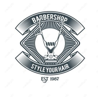 دانلود رایگان وکتور لوگو آرایشگاه و لوازم آرایشگری مردانه MV003915