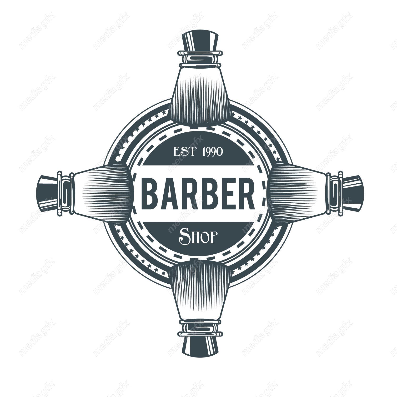 دانلود رایگان وکتور لوگو آرایشگاه و لوازم آرایشگری مردانه MV003917