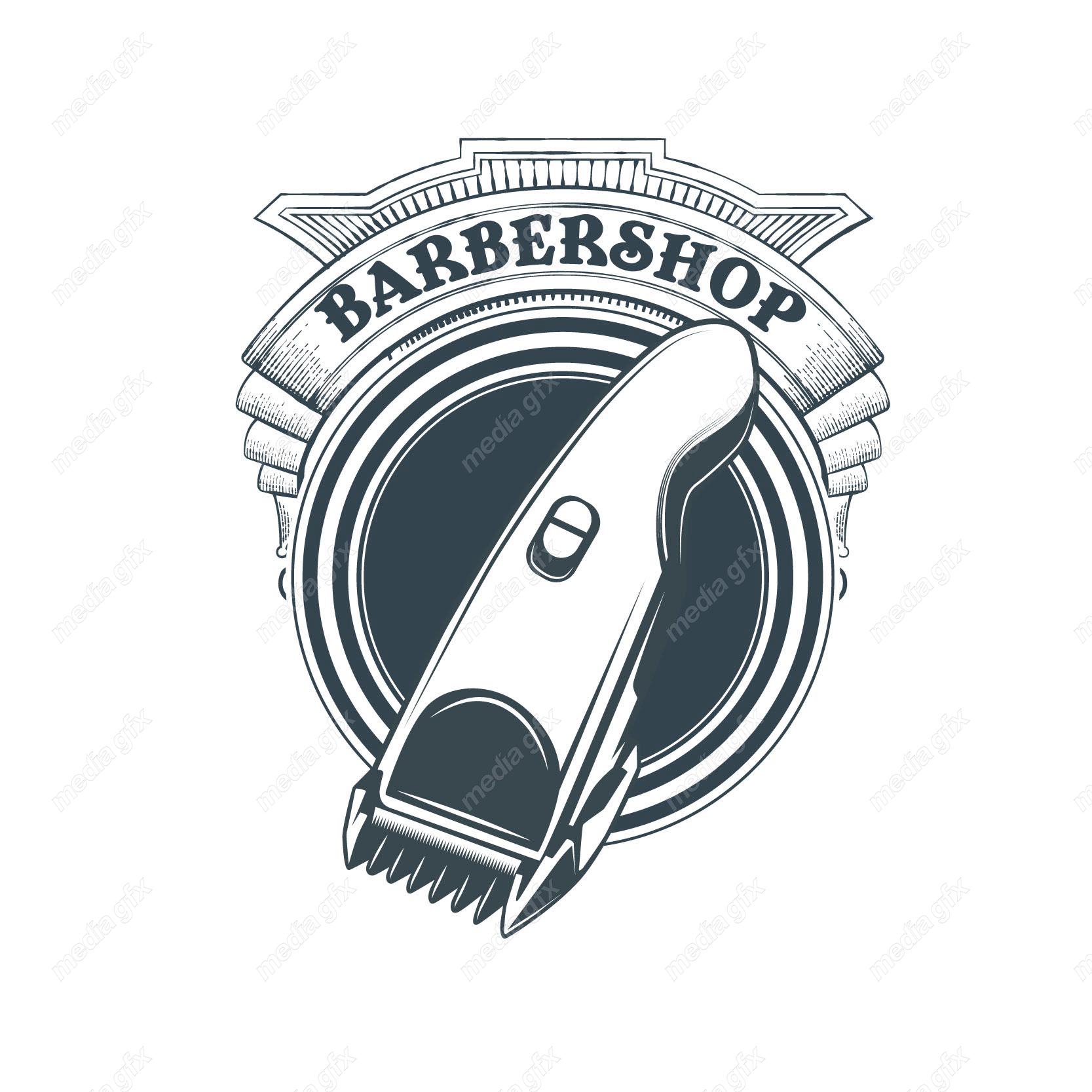 دانلود رایگان وکتور لوگو آرایشگاه و لوازم آرایشگری مردانه MV003924