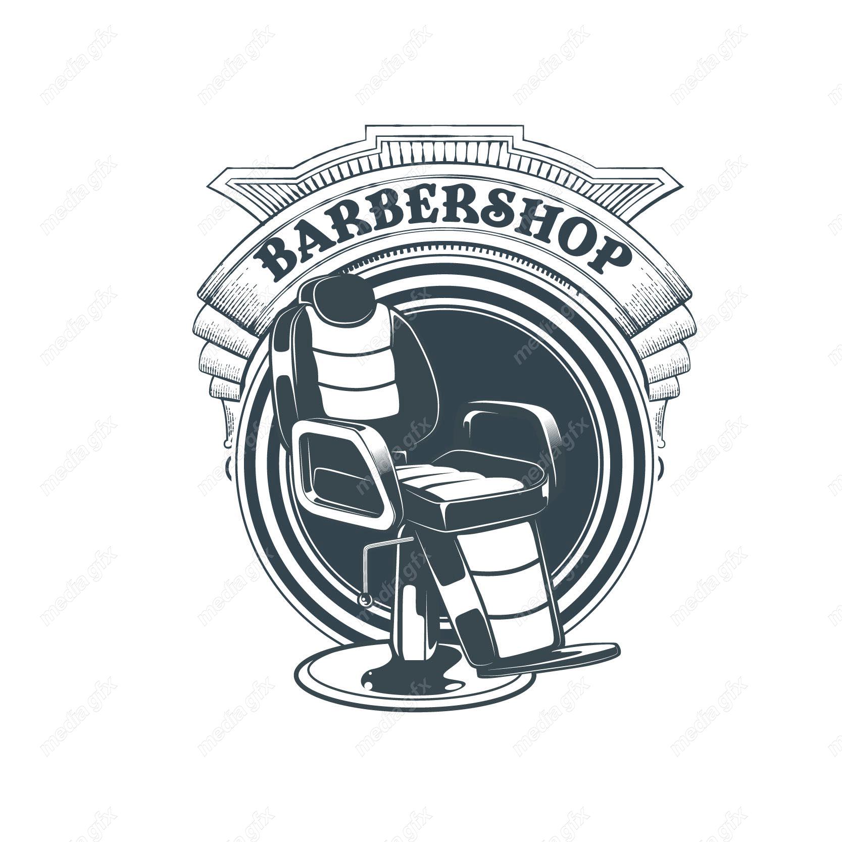 دانلود رایگان وکتور لوگو آرایشگاه و لوازم آرایشگری مردانه MV003929