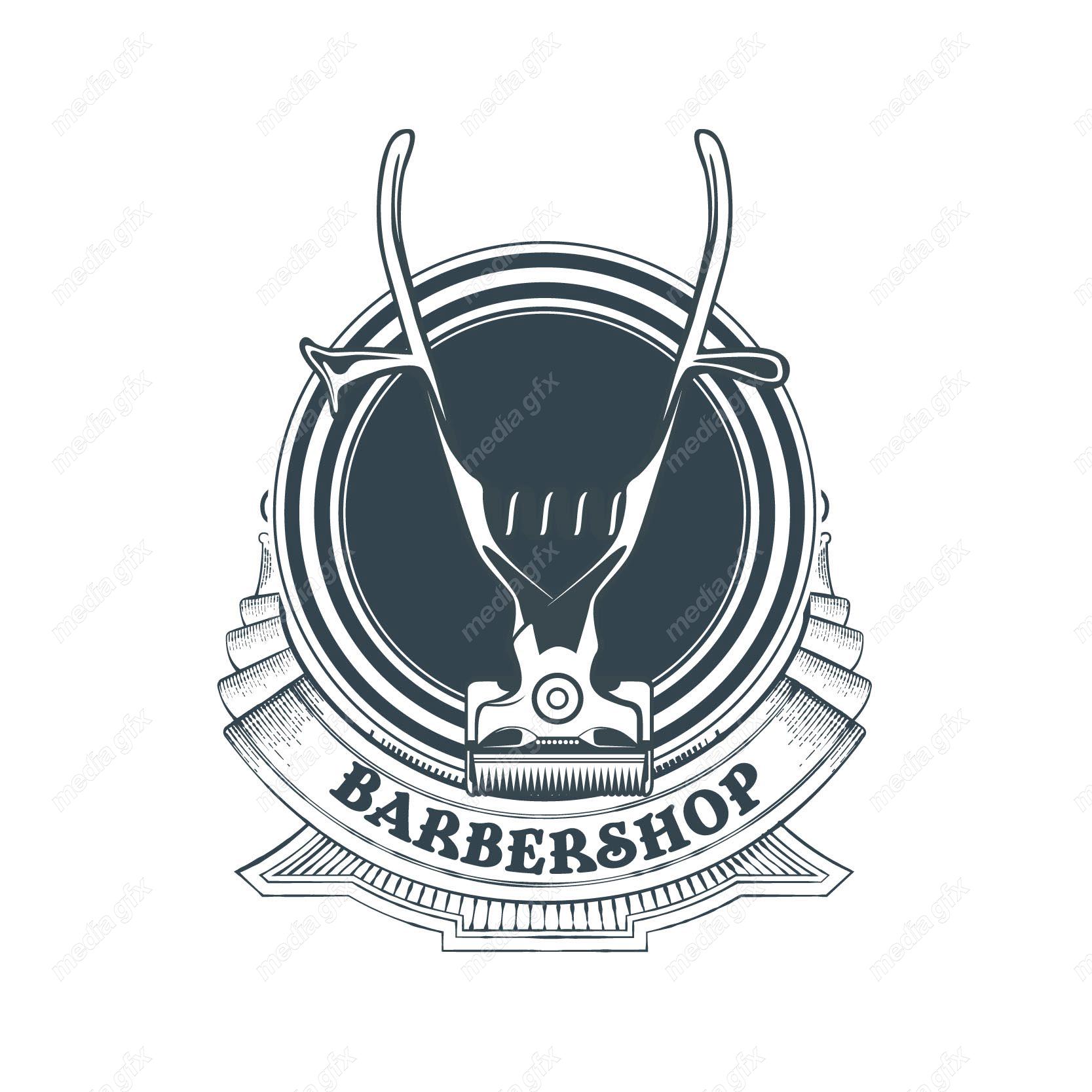 دانلود رایگان وکتور لوگو آرایشگاه و لوازم آرایشگری مردانه MV003931