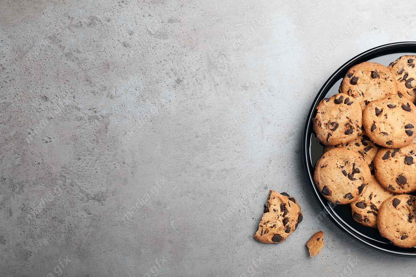 دانلود رایگان عکس با کیفیت کوکی یا کلوچه مغزدار شکلاتی MJ004010