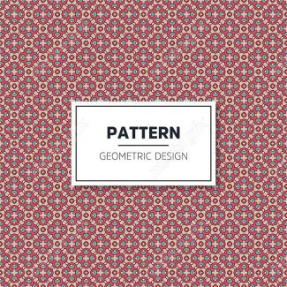 وکتور طرح پترن هندسی رنگی MV004032