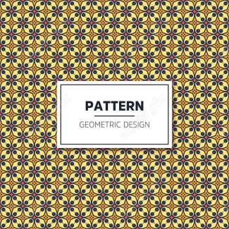 وکتور طرح پترن هندسی رنگی MV004038