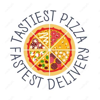 دانلود رایگان وکتور طرح لوگوی پیتزا و فست فود MV004052