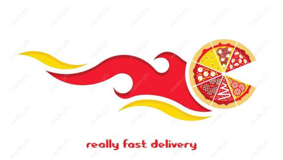 دانلود رایگان وکتور طرح لوگوی پیتزا و فست فود MV004058