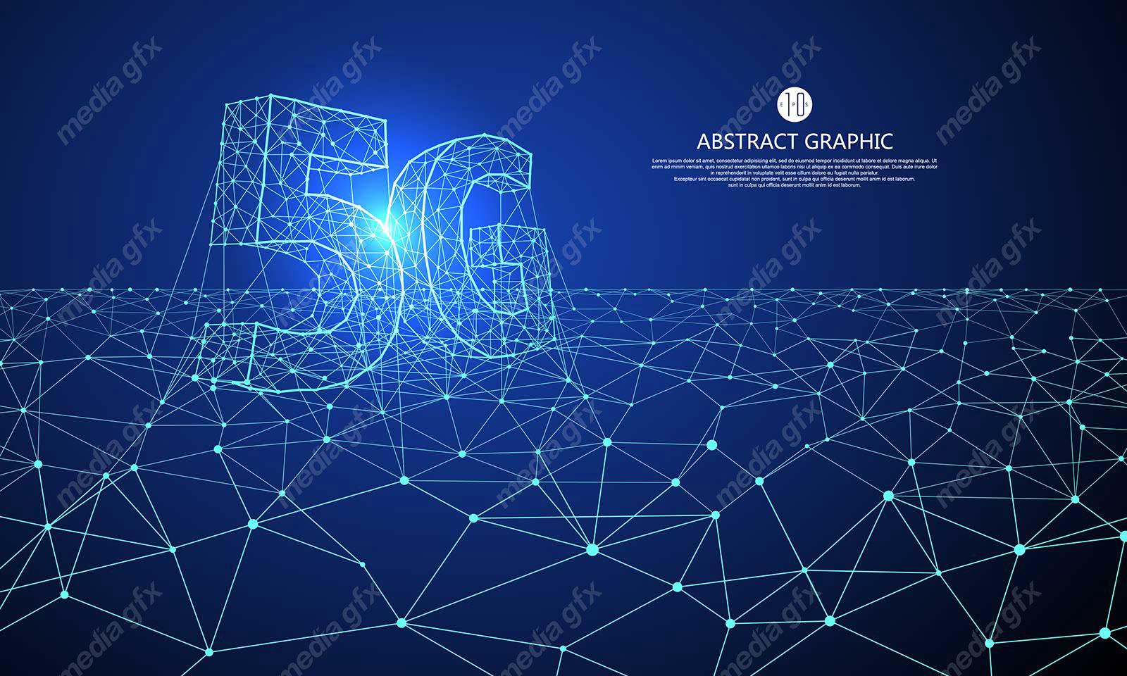 وکتور شبکه ارتباطی 5G MV004266