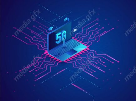 وکتور شبکه ارتباطی 5G MV004275