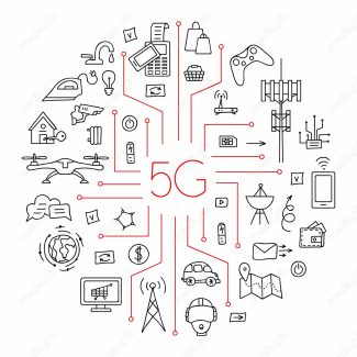 وکتور شبکه ارتباطی 5G MV004276