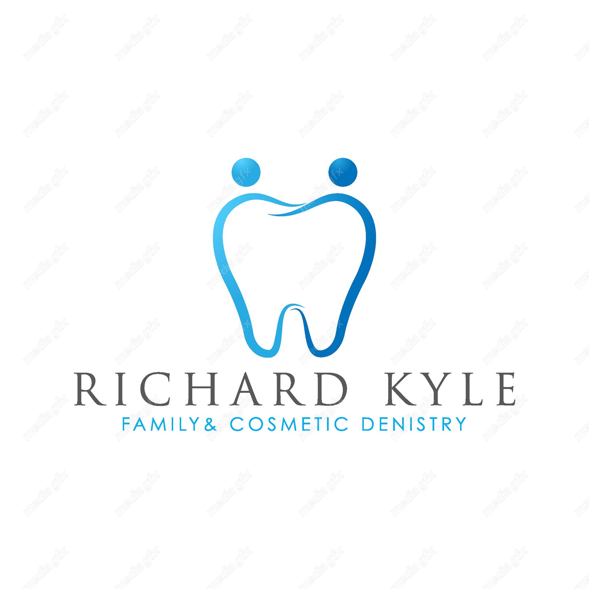وکتور طرح لوگوی دندان، خمیر دندان و دندان پزشک MV004329