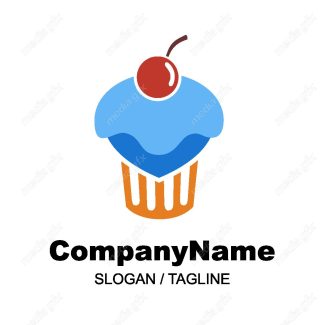 دانلود رایگان وکتور طرح لوگوی شیرینی خامه ای، شیرینی پزی و شیرینی فروشی MV004339