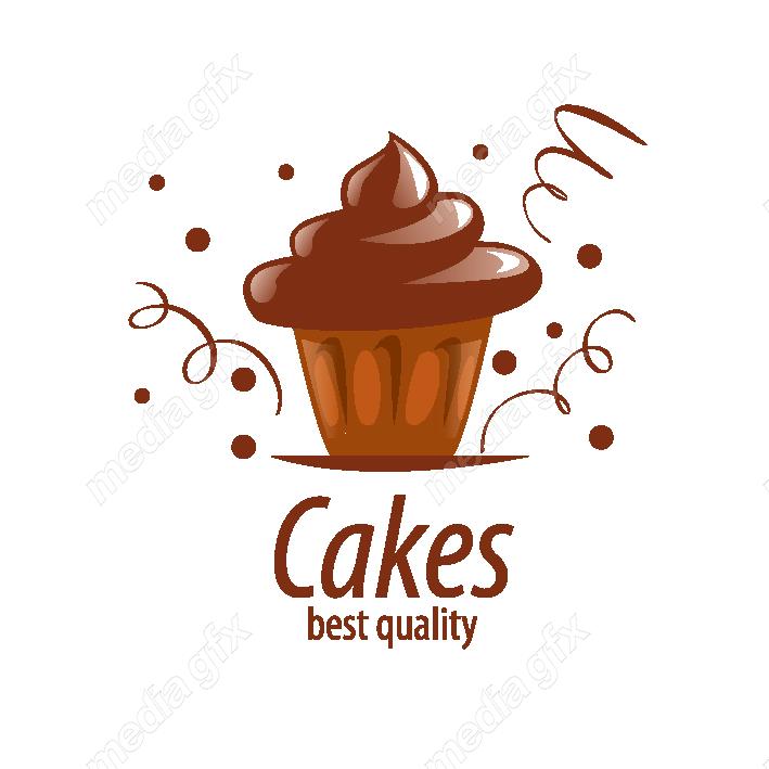 دانلود رایگان وکتور طرح لوگوی کیک و شیرینی و قنادی MV004361