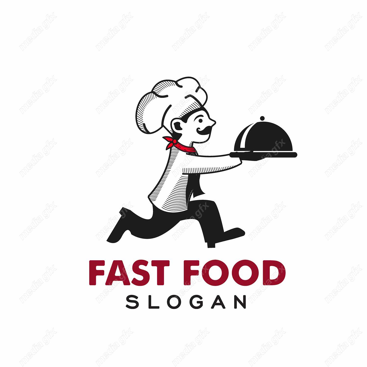 دانلود رایگان وکتور طرح لوگوی سرآشپز و آشپزخانه MV004371