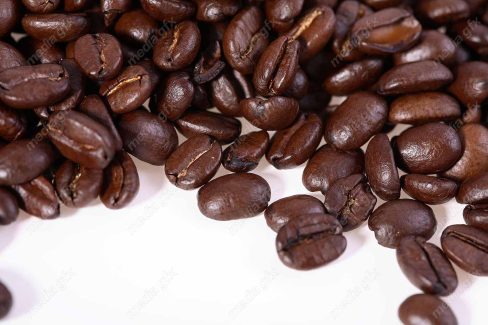 دانلود رایگان عکس با کیفیت پس زمینه دانه های قهوه عربیکا و روبوستا MJ004424