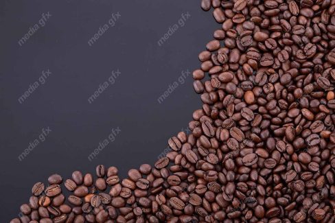 دانلود رایگان عکس با کیفیت پس زمینه دانه های قهوه عربیکا و روبوستا MJ004436