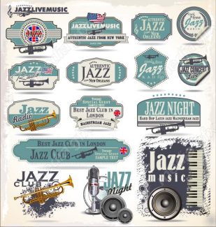 دانلود رایگان وکتور طرح لوگو ساز، میکروفون، پادکست و موسیقی  MV004596