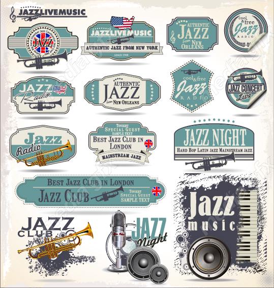 دانلود رایگان وکتور طرح لوگو ساز، میکروفون، پادکست و موسیقی  MV004596