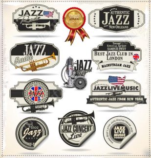 دانلود رایگان وکتور طرح لوگو ساز، میکروفون، پادکست و موسیقی  MV004599