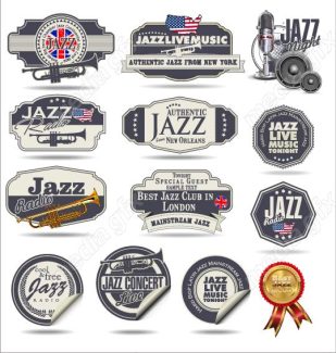 دانلود رایگان وکتور طرح لوگو ساز، میکروفون، پادکست و موسیقی  MV004600