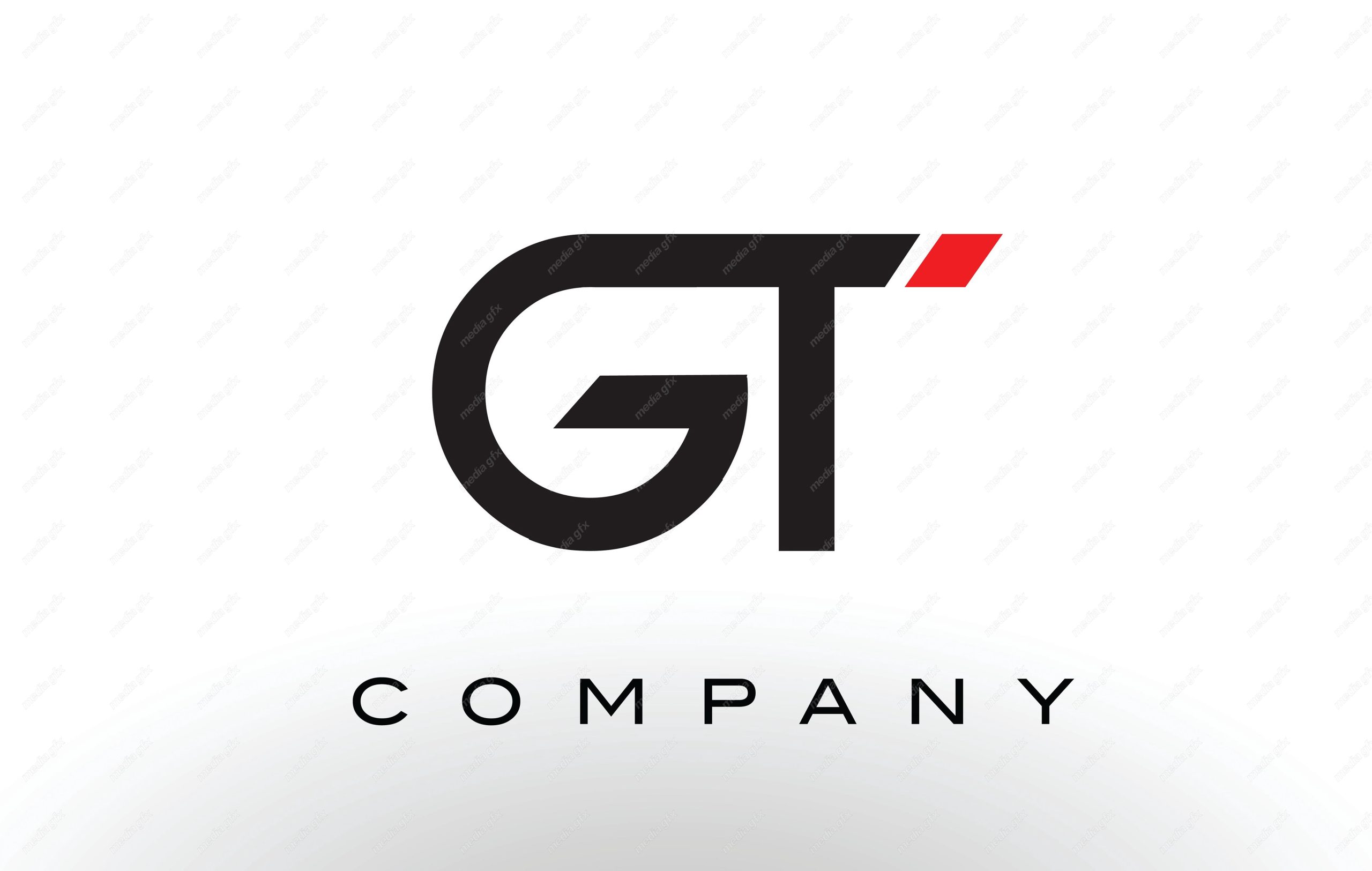 لوگوی انتزاعی حروف GT انگلیسی MV004697