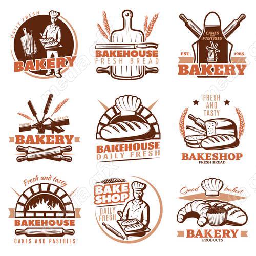 وکتور لوگو قدیمی نانوایی MV002770