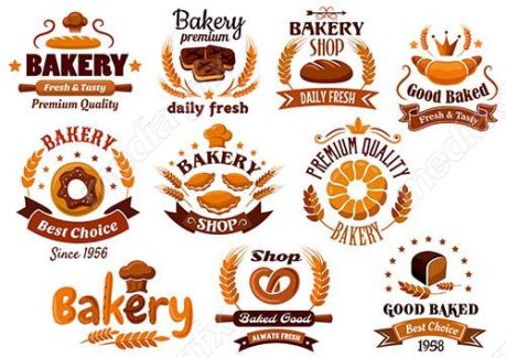 وکتور لوگو قدیمی نانوایی MV002772