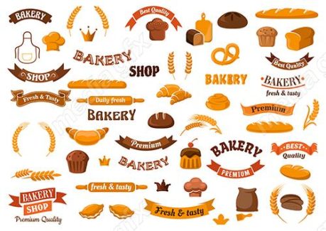 وکتور لوگو قدیمی نانوایی MV002773